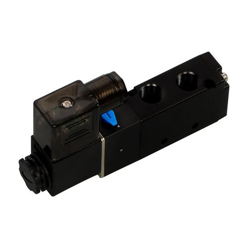 1/4" 5 Way 2 Position Namur Mount Directional Control Solenoid Air Valve 24V DC