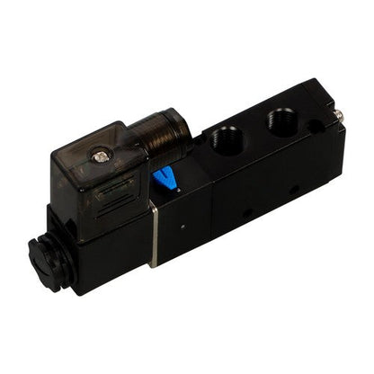 1/4" 5 Way 2 Position Namur Mount Directional Control Solenoid Air Valve 24V DC