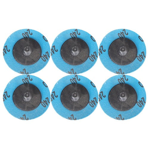 71PCS 2" Roll Lock Sanding Discs Set W/ 1/4 Holder Die Grinder Quick Change Disc
