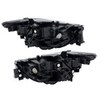 Headlamps Headlights Assembly For 2022-24 Mazda CX-5 Left+Right Non-AFS&LED DRL