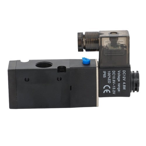 NEW DC 12V 3/8" Brass Electric Solenoid Valve for Water Air waterproof N/C IP65