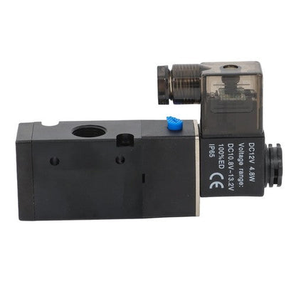 NEW DC 12V 3/8" Brass Electric Solenoid Valve for Water Air waterproof N/C IP65