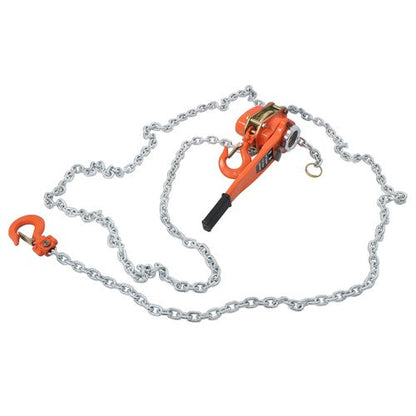1.5 Ton Manual Lever Chain Hoist, 3300LB Capacity, 360° Hook, 20FT G80 Chain
