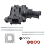 864591T02 Exhaust Elbow Riser Kit For Mercruiser 2004 and Up V6 4.3L V8 5.0L 5.7