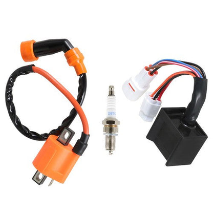 Fit 1994-1998 Ignition Coil Spark Plug CDI For Yamaha Timberwolf YFB250 ATV