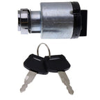 Ignition Switch W/ 2 keys 4250350 Compatible with Hitachi John Deere JD