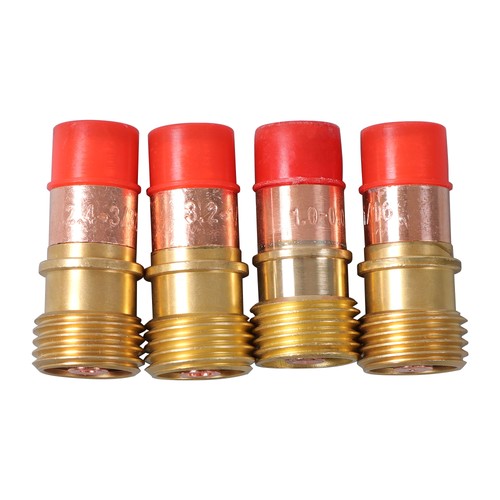 TIG Welding Torch Kit - Alumina Nozzle, Collets, Stubby Gas Lens 123 Pcs