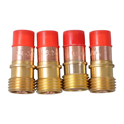 TIG Welding Torch Kit - Alumina Nozzle, Collets, Stubby Gas Lens 123 Pcs