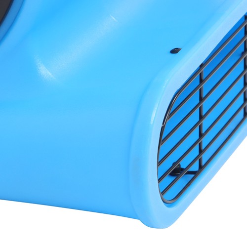 Powerful 1HP 4000CFM 15ft Three-Speed Adjustable Carpet Dryer - Blue Fan