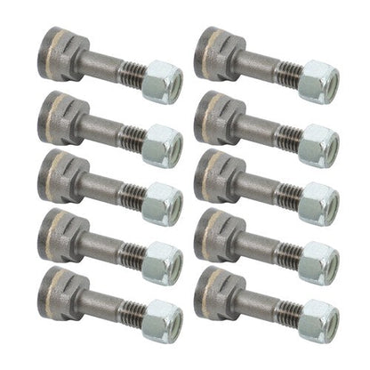 10 pcs Stump Grinder Teeth Replacement For 1100 Stump Grinder Teeth