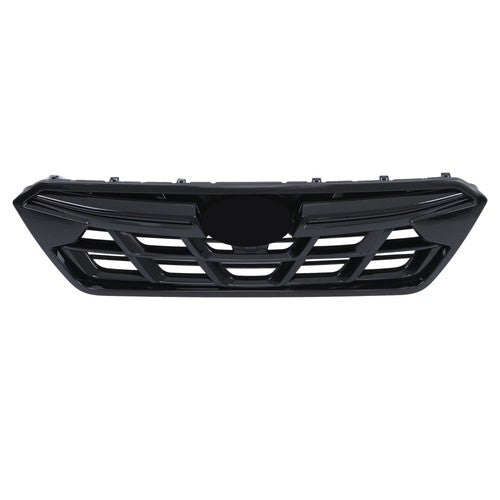 Front Bumper Upper Grille Replacement Gloss Black For SUBARU Crosstrek 2021-2023