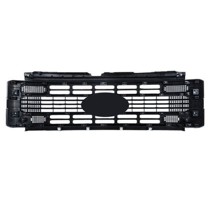 New Plastic Front Upper Bumper Grille Chrome Trim For Ford F250 XL/XLT 2023-2024