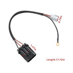 Fuel Solenoid Harness Plug 6736515 For Bobcat A300 S300 T250 T300 Kubota V3300