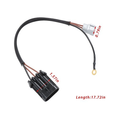 Fuel Solenoid Harness Plug 6736515 For Bobcat A300 S300 T250 T300 Kubota V3300
