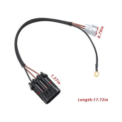 Fuel Solenoid Harness Plug 6736515 For Bobcat A300 S300 T250 T300 Kubota V3300