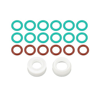 63PCS TIG Welding Fittings Accessories kit Nozzle Collets Body Gas Lens