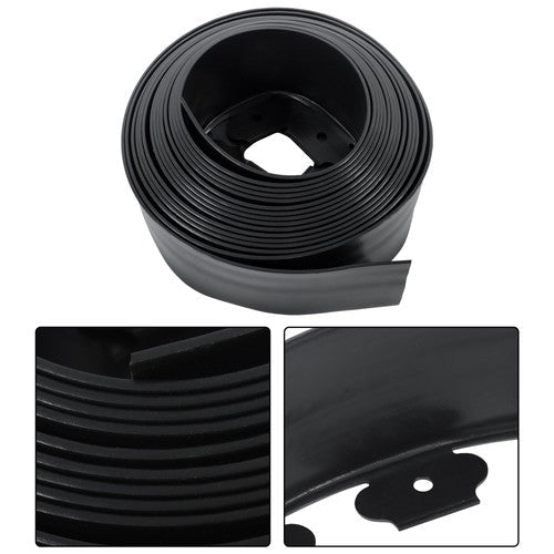 1 Set No-Dig Garden Edge Lawn Border L-shaped Landscape Edging Border Kit 33 FT