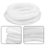 Plastic Vinyl Tubing 50 ft High Pressure Clear Braided Hose 1/4" ID × 7/16" OD