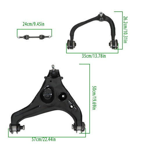 For Ford F150 2009-12 2013 4WD Front Upper Lower Control Arms Sway Bars K750362