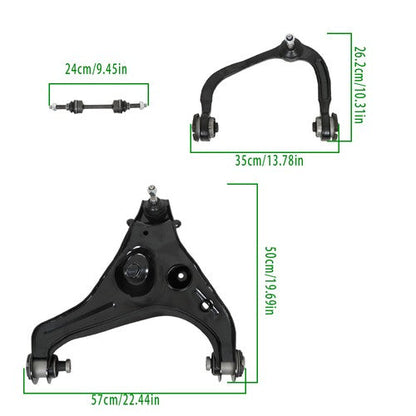 For Ford F150 2009-12 2013 4WD Front Upper Lower Control Arms Sway Bars K750362