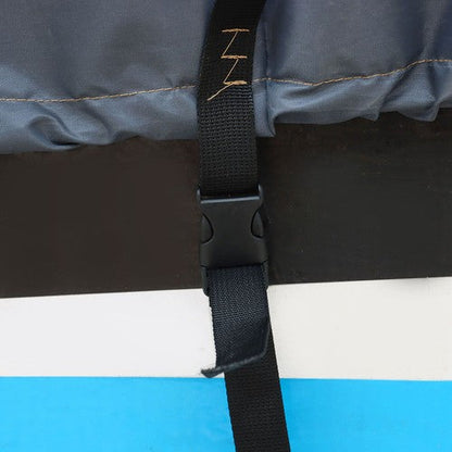 PU 23-24' 102" Boat Cover Marine 600D Polyester Grade Canvas Storage Trailerable