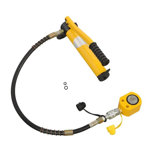 Manual Hydraulic 20T Low Profile Hydraulic Jack Porta Power Kit + CP-180