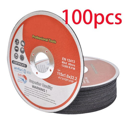 100 Pack 4-1/2"x.040"x7/8" Cut-off Wheel - Metal & Stainless Steel Cutting Discs