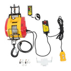 1100lbs 500kg 2in1 Portable Electric Hoist Winch Wire & Wireless Remote Control