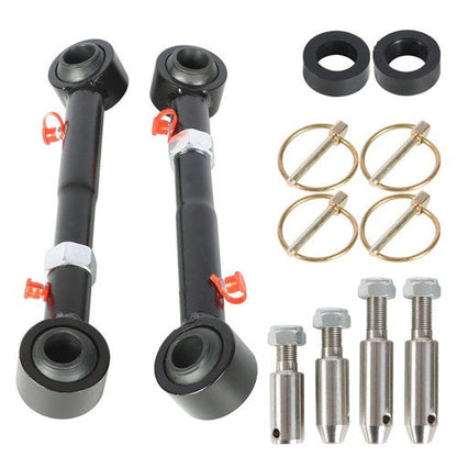 Front Sway Bar Links Disconnects 2.5-6" lifts Fit For Jeep Wrangler JK JKS 07-18