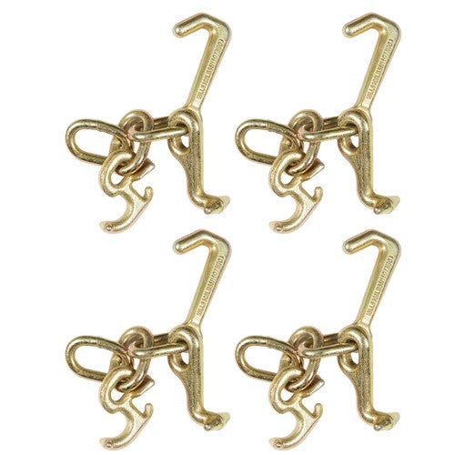 4X RTJ Cluster Hook Tow Truck Car Hauler Trailer Body Frame Hook WLL 4,700lb
