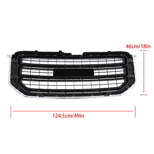 22936421 New For GMC Yukon&Yukon XL 2015-2020 Chrome Front Bumper Grille Plastic