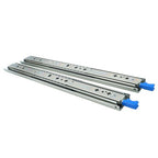 18" Locking Drawer Slides 250lb Heavy Duty Ball Bearing Full Extension With Lock