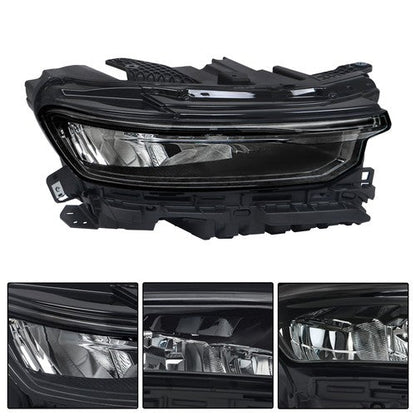 Headlight Replacement For Jeep Grand Cherokee 2021-2022 RH w/o Animation Black