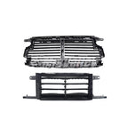 Radiator Grille Air Shutter Upper+Lower W/O Motor JL3Z8475B For Ford F150 18-20