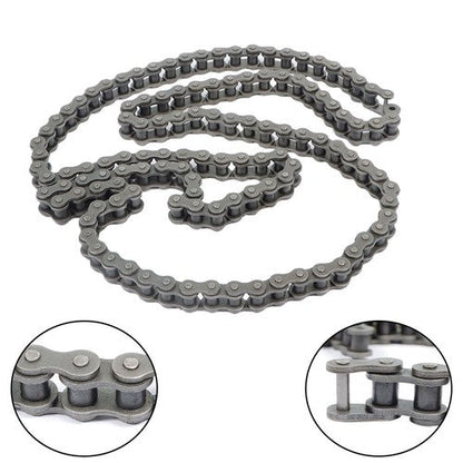 #80H Heavy Duty Roller Chain × 10 Feet With 1 Connector