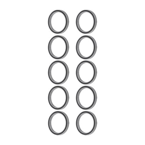 10Pcs 6707-2RS Bearings 35×44×5mm Double Rubber Seals Deep Groove Ball Bearing