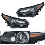 LED+Halogen w/Sport Pkg For 2015-2017 Lexus NX200t Headlights Passenger+Driver