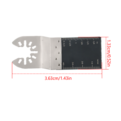 Bi-Metal Oscillating Multitool Quick Release Oscillating Saw Blades Set of 50