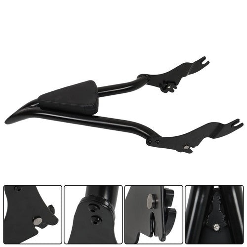 For CVO Touring Road Glide Road King Glide Street Backrest Sissy Bar 22"