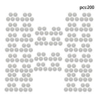 200pcs G25 Chrome Steel Balls 1/2" Precision Bearing Grade