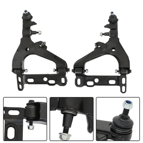 For Chevy Trailblazer 2002-03 12× Front Control Arm Suspension Kit ES3675 ES3676