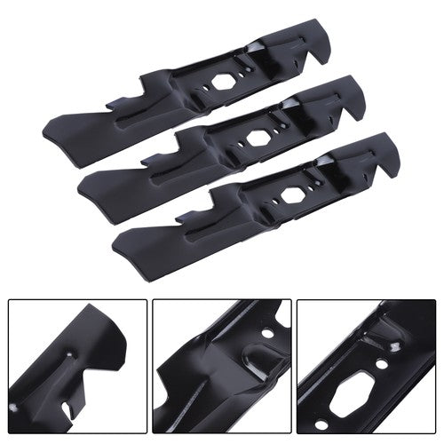 For Cub Cadet 490-110-C205 742P05086-X 742-05086-X 3 Pcs Lawn Mower Blade