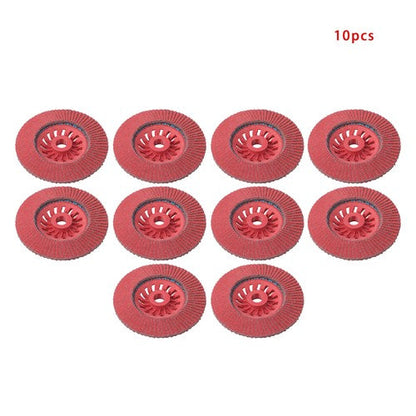 Type 29 Ceramic Grain Flap Sanding Discs 10 PCS 4-1/2" x 7/8" 80 Grits