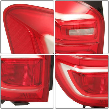 For Chevrolet Equinox 2016-2017 Left+Right Halogen Tail Lights 23399182 23399181