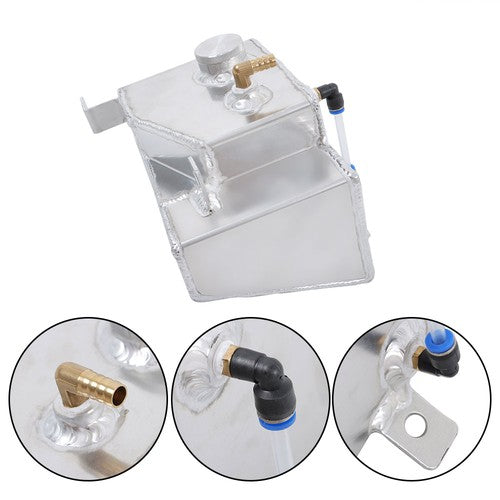 Aluminum Coolant Tank Expansion Recovery Overflow Can For Mazda Miata 1990-1997