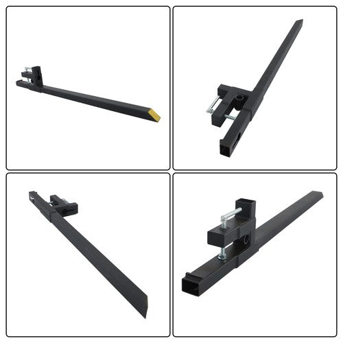 60" 2000 LBS Clamp on Pallet Forks Tractor Bucket Forks