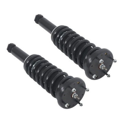 Pair Rear Shock Struts Assys Coil Spring w/o Electric For Jaguar XJ Series 10-18