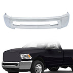 Split Steel Suitable For RAM 2500 3500 2010-2018 Replacement Front Bumper Chrome