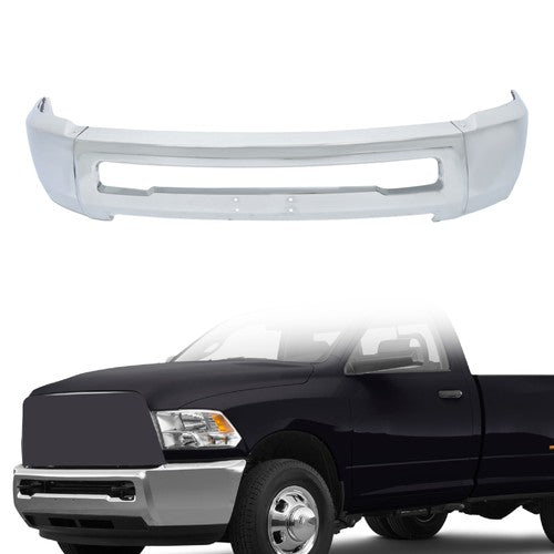 Split Steel Suitable For RAM 2500 3500 2010-2018 Replacement Front Bumper Chrome