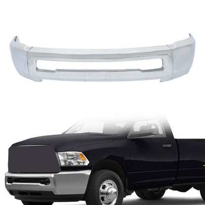 Split Steel Suitable For RAM 2500 3500 2010-2018 Replacement Front Bumper Chrome
